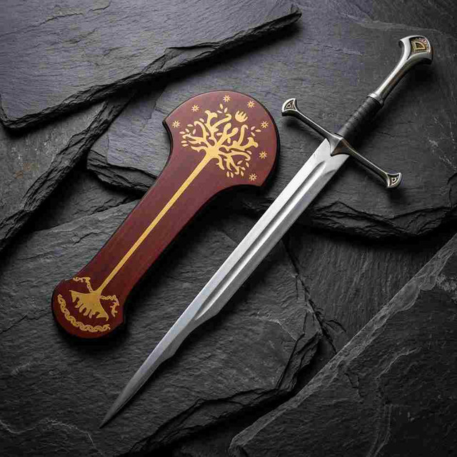 King Elendil Broken Sword Lord of the Rings Replica