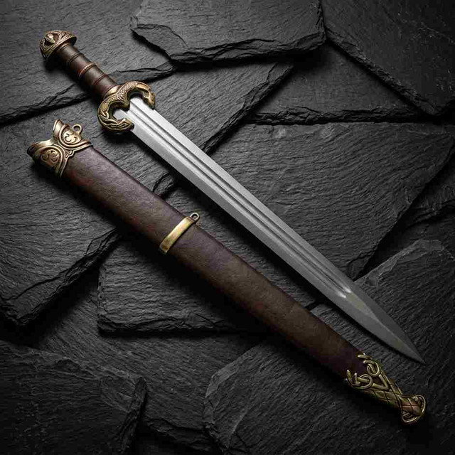 King Theoden Herugrim Sword - Rohan Lord of the Rings Replica