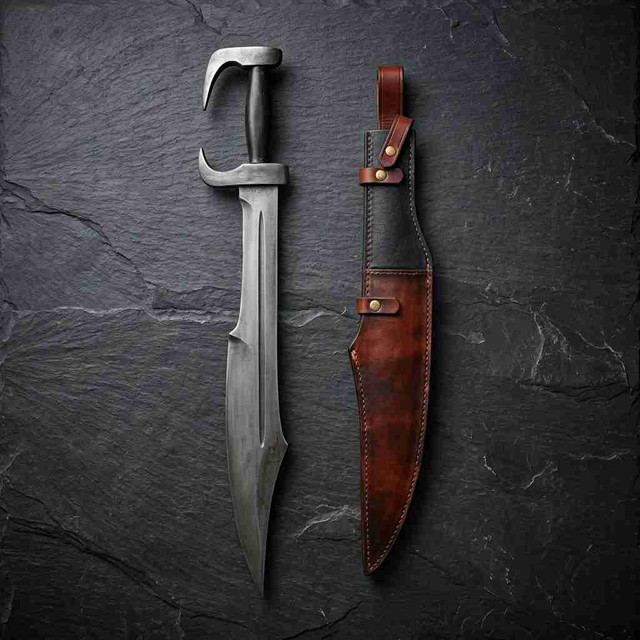 King Leonidas Spartan Sword - 300 Movie Replica