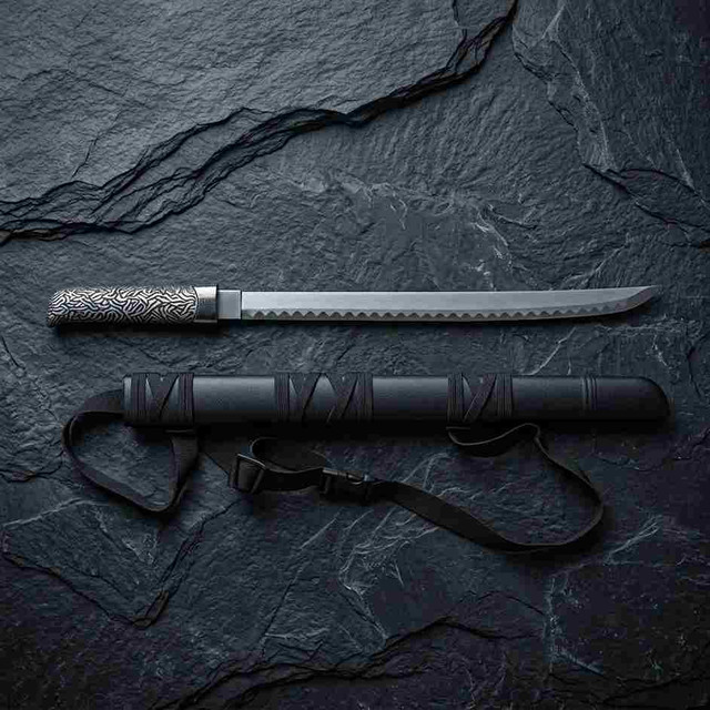 Blade Daywalker Sword -Frank Miller's 300 Replica with Tactical Scabbard