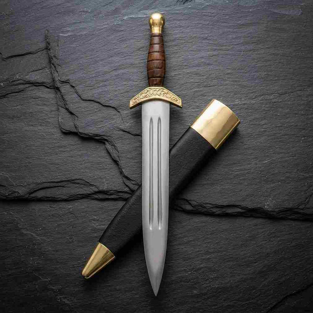 Viking Brass Hilt Dagger Replica