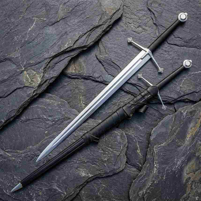 Medieval Bastard Longsword