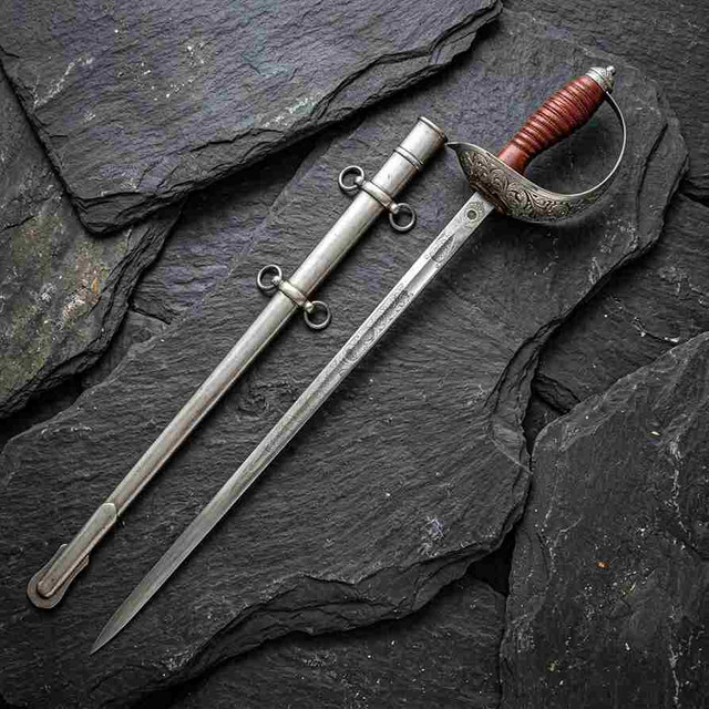 British 19th Century Royal Artillery Officer's Sword