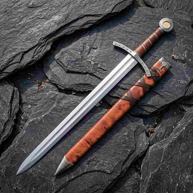 Medieval Crusader Knight Longsword Replica