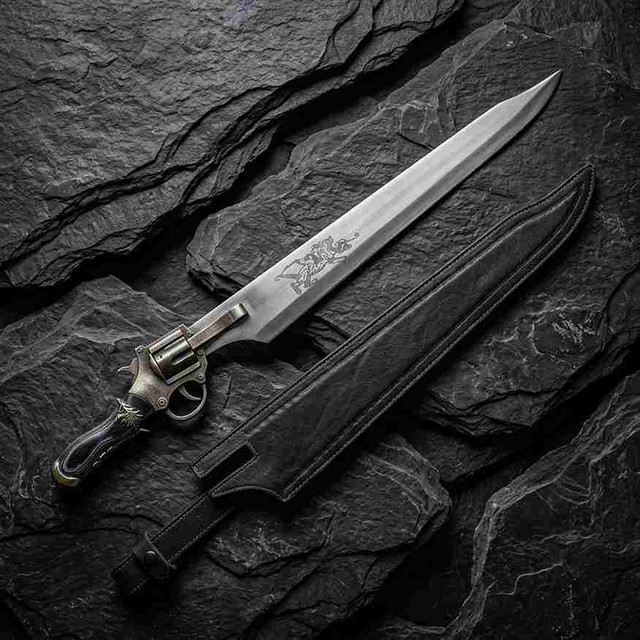 Final Fantasy VIII Squall Leonhart's Revolver Gunblade