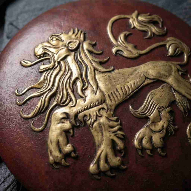 Valyrian Steel Lannister Shield