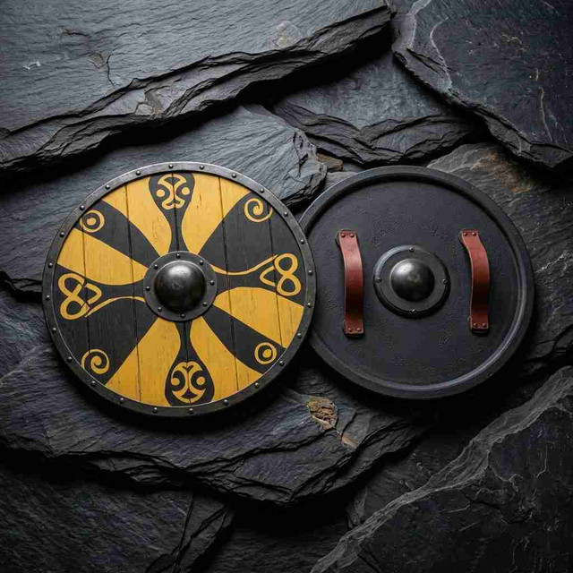 Early Medieval Viking Round Shield Osric