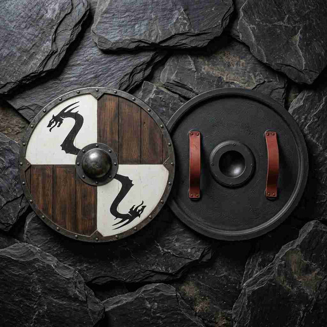 Epic Armoury Viking Dragon LARP Shield