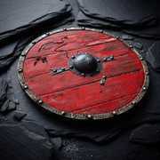 Ragnar Lothrok Viking Round Shield