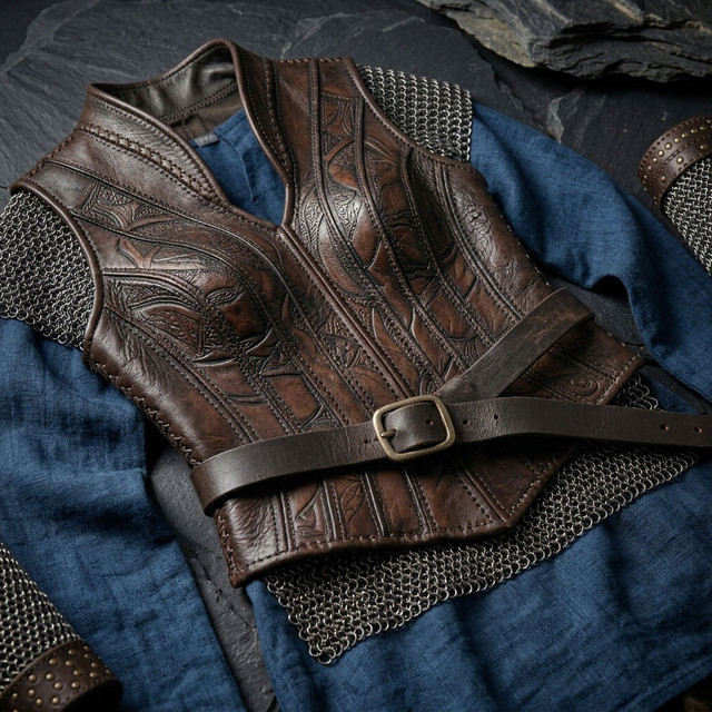 Lagertha-Inspired Viking Cosplay Outfit Set