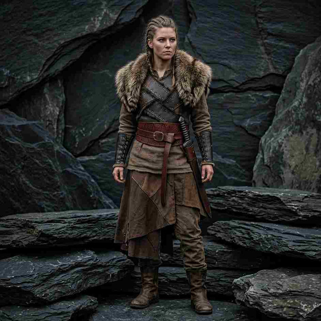 Viking Shieldmaiden Cosplay Set