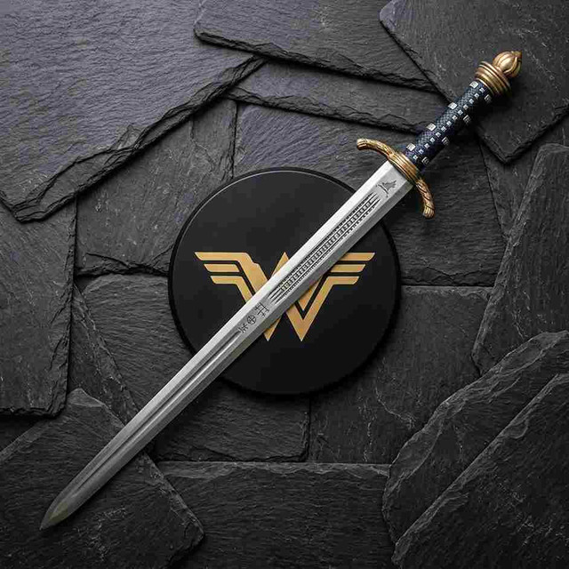 Hand-Forged Wonder Woman Athena Sword Replica