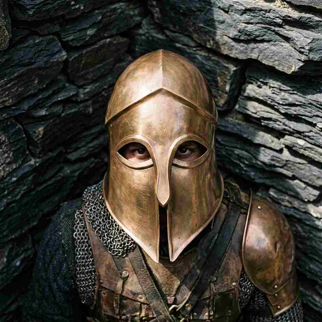 Ancient Greek Hoplite Corinthian Armor Set