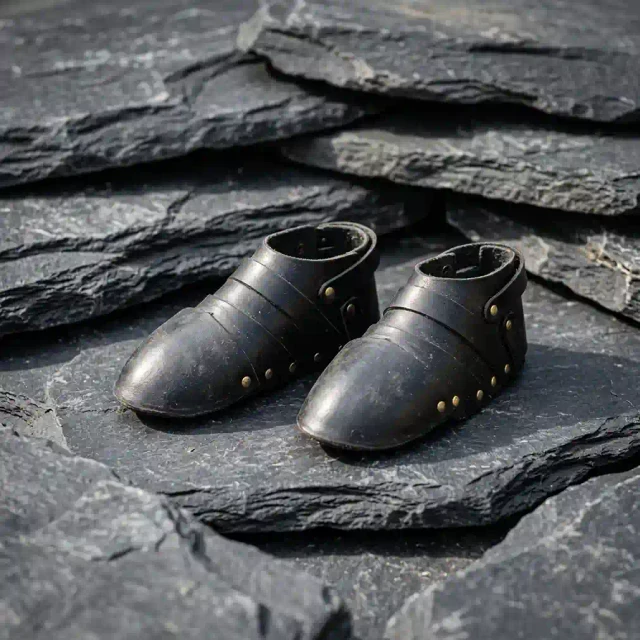 Dragon Forge Leather Sabatons