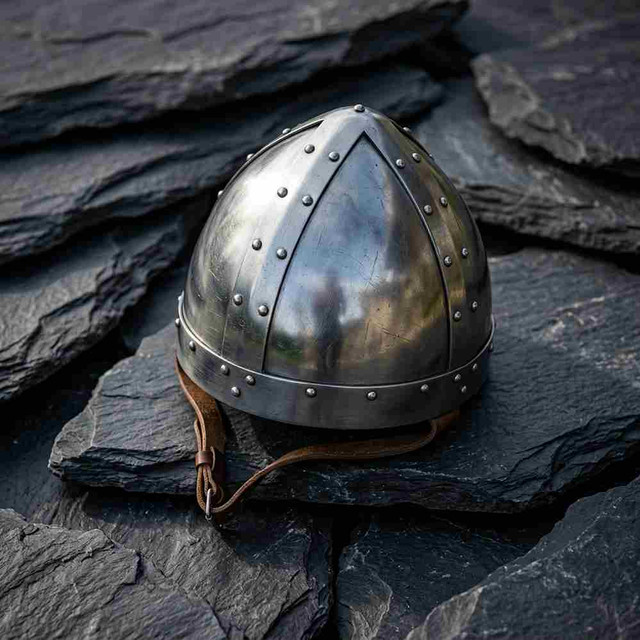 Medieval Spangenhelm Tile
