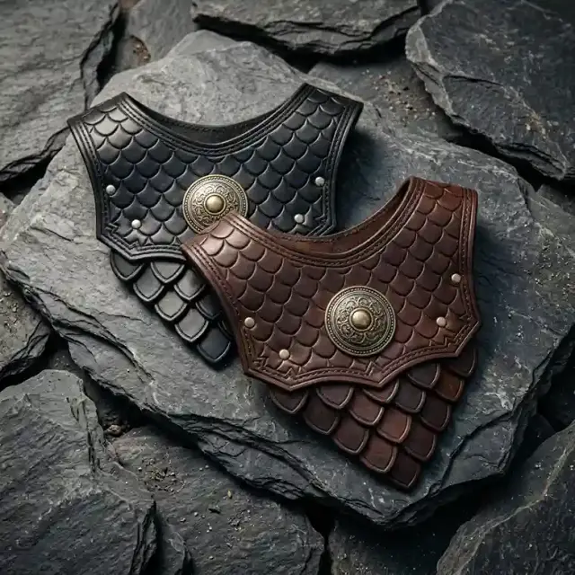 Hektor Leather Gorget