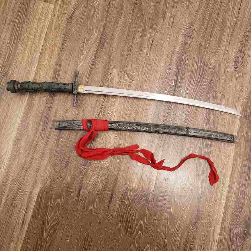 Custom Chikage Sword | BloodBorne Replica Ornate Engraved Sword