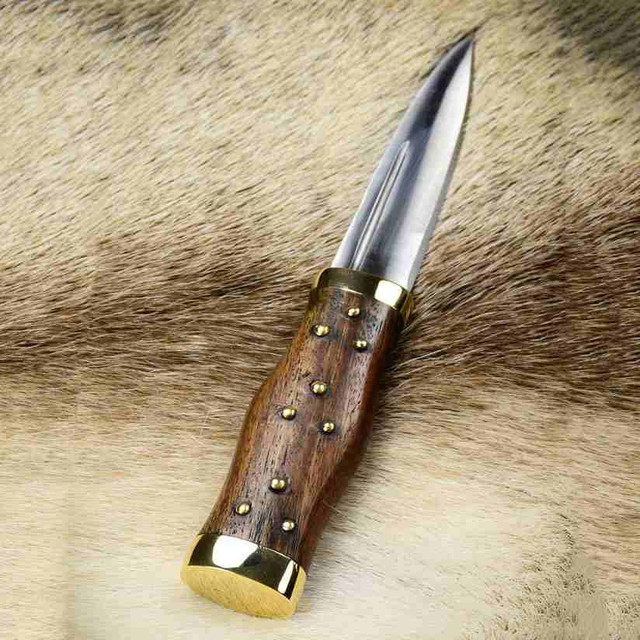 Devil's Edge Fighting Sgian Dubh, Scottish Kilt Knife Dagger