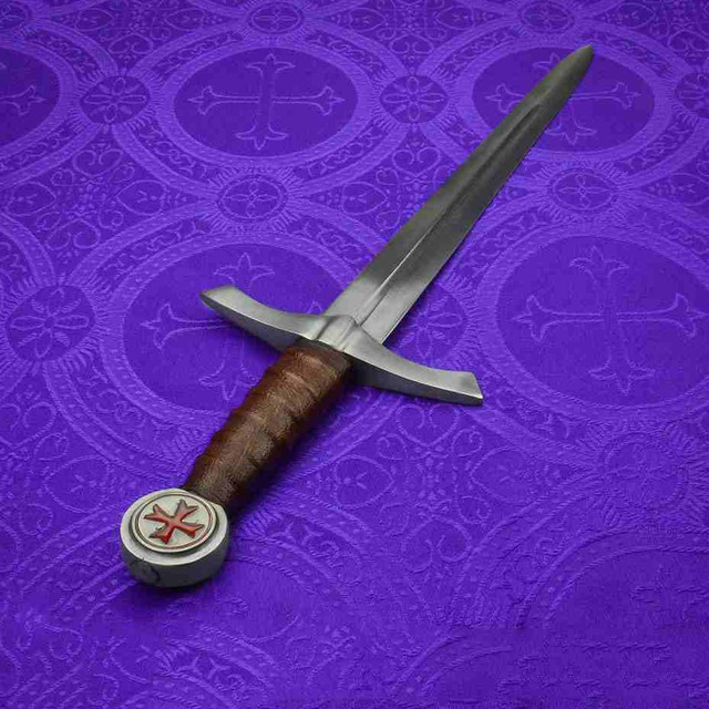 Knight Templar Dagger, Blemished Grade Monastic knights