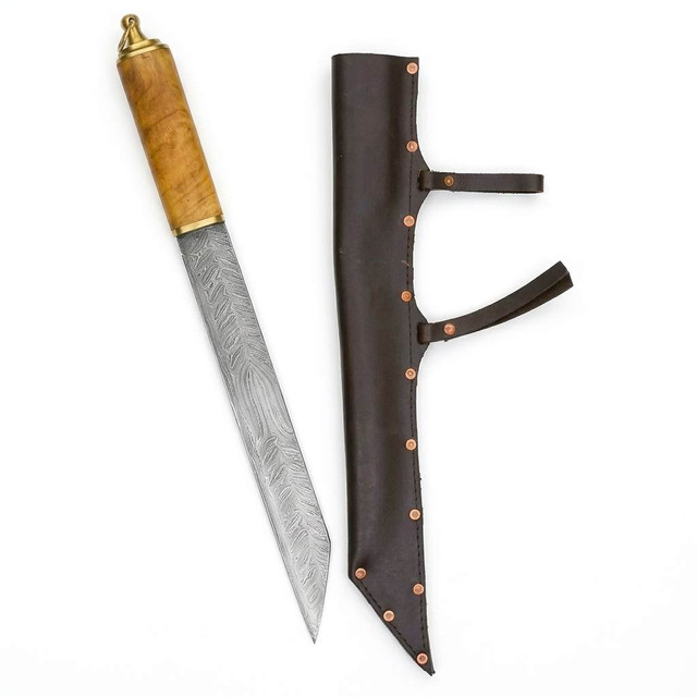 Balaur Arms, Pattern-Welded Viking Seax