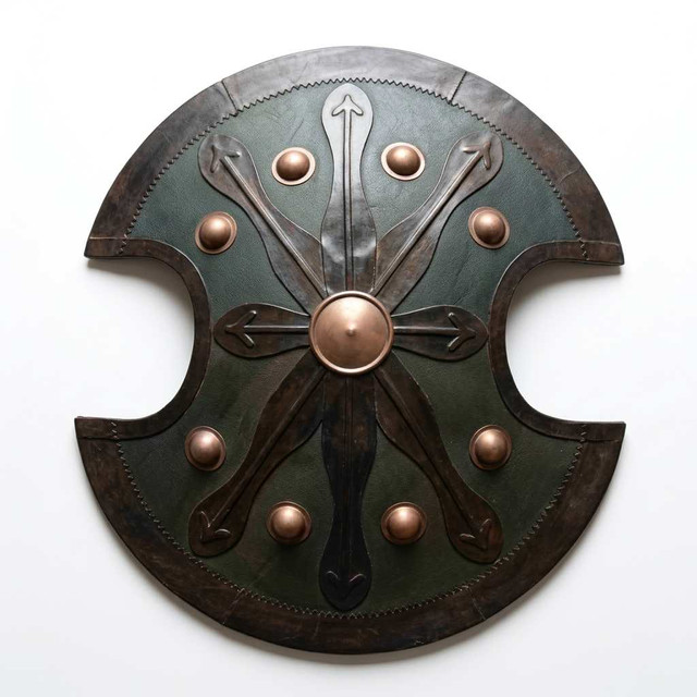 Trojan War Shield, Wooden Greek Dipylon Shield